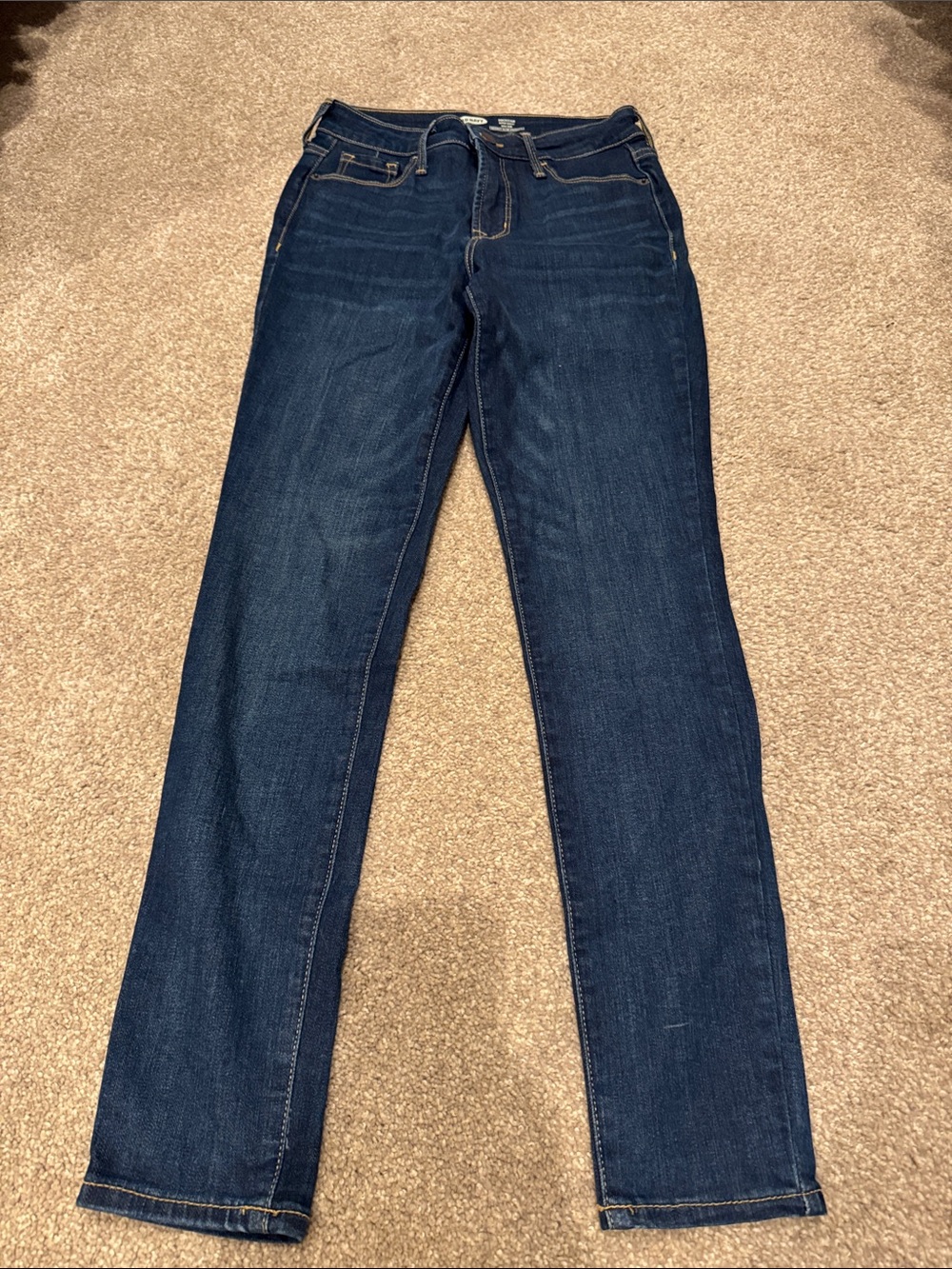 Old Navy Women's Dark Blue Skinny Jeans